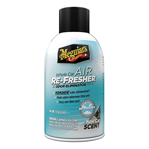 How to use the Meguiar's Whole Car Air Re-Fresher Odor Eliminator Mist  Detailing 101 idiot proof 