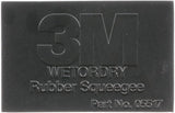 3M Wet or Dry Rubber Squeegee, 05517