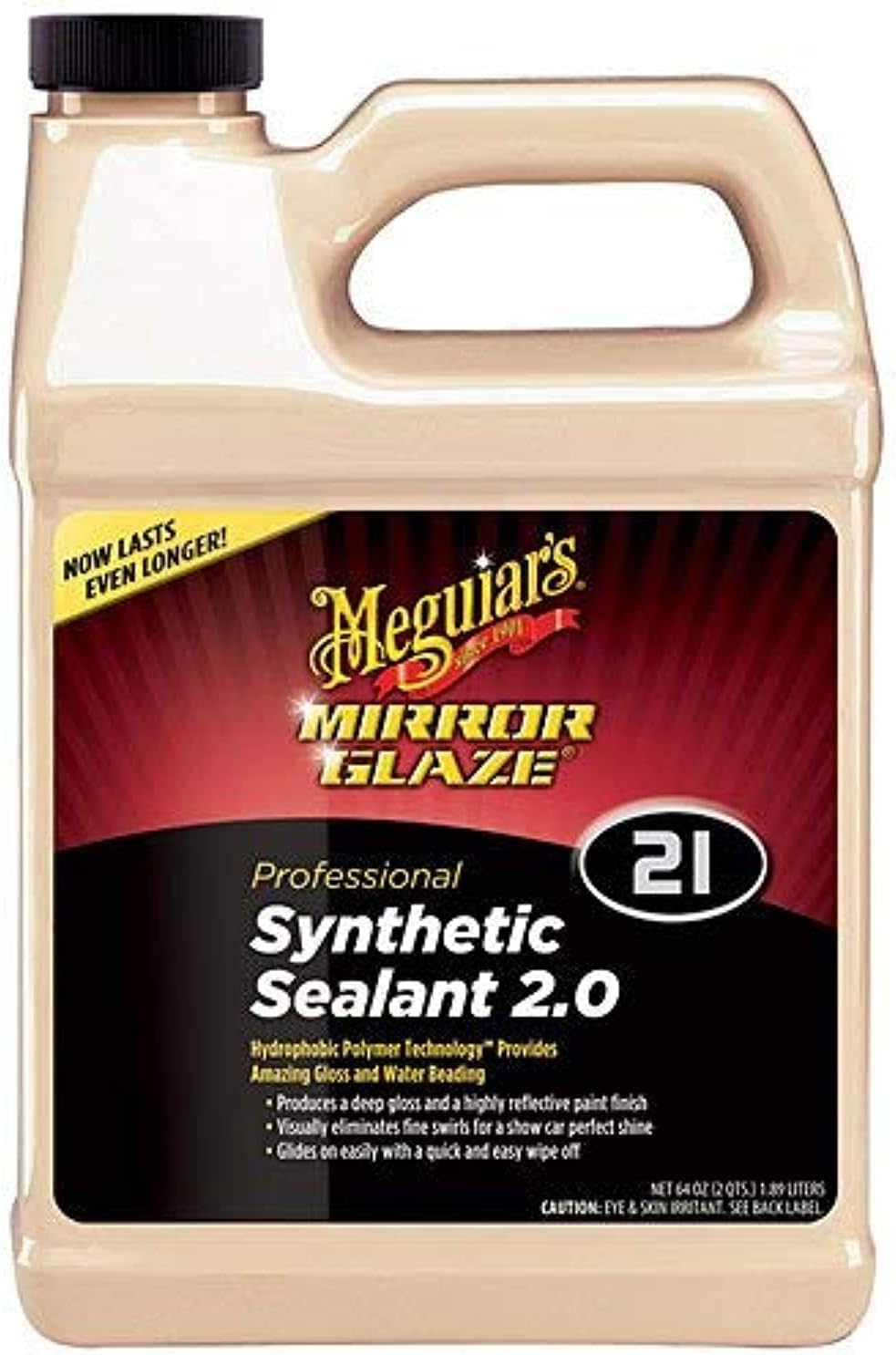 Meguiar's Mirror Glaze Synthetic Sealant 2.0 (64oz./1.89L)
