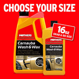Mothers Carnauba Wash & Wax  12oz. (05676) - Autohub Pakistan
