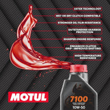 Motul Moto 7100 10W-50  4T (1 liter)