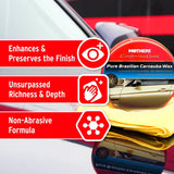 Mothers Pure Brazilian Carnauba Wax 340g (05550)
