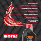 Motul Moto 7100 20W-50  4T (1 liter)