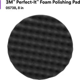 3M Perfect-It Foam Polishing Pad, 05738, 8 inch