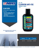 Abro Clear View Anti-Fog Coating 118ml - Autohub Pakistan
