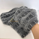 AH Grid Style Dual Twisted Loop Drying Towel 60x90cm (850GSM) - Microfiber