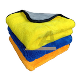 Autohub 3pcs Colored Microfiber Plush 850gsm (40x40cm) - Autohub Pakistan