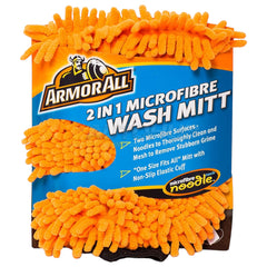 Armor All Wash Mitt (2 In 1 Microfiber Noodle) Wash Mitt