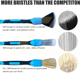 Autohub 3Pcs Premium Soft Detailing Brush Set