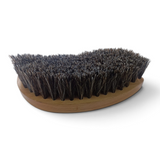 Ergonomic S Shape Detailing Design Horse Har Brush for Textile & Leather