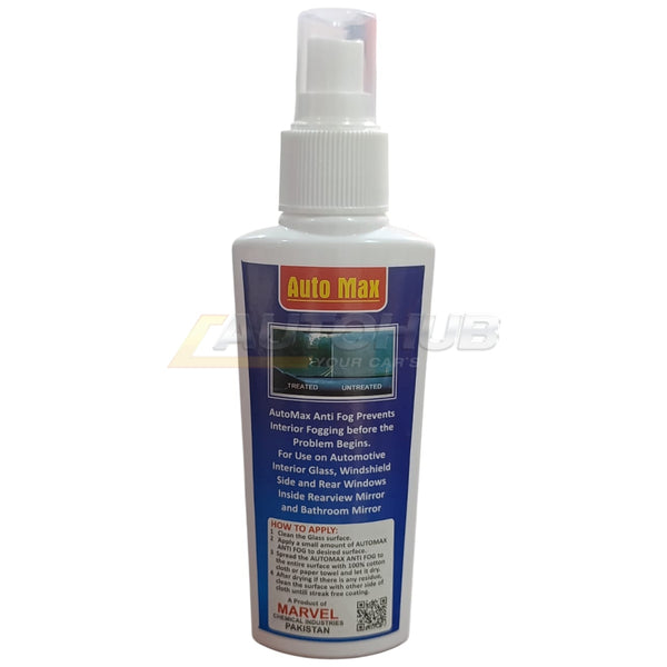 Auto Max Anti Fog Spray 100ml – Autohub Pakistan
