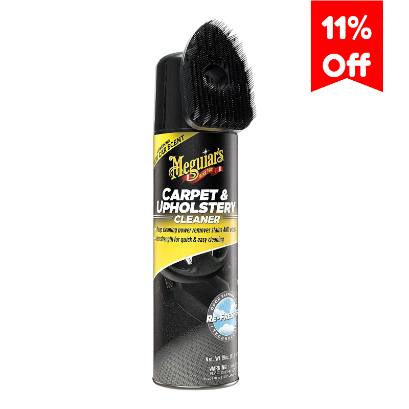 Meguiar's Carpet & Upholstery Cleaner w/Scrub head