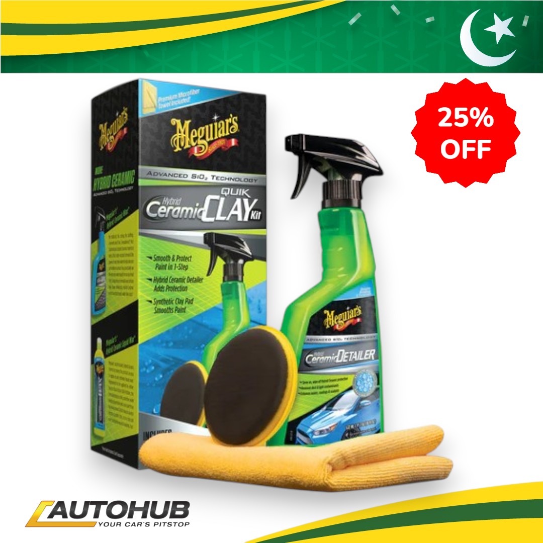 Meguiar's Hybrid Ceramic Quick Clay Kit