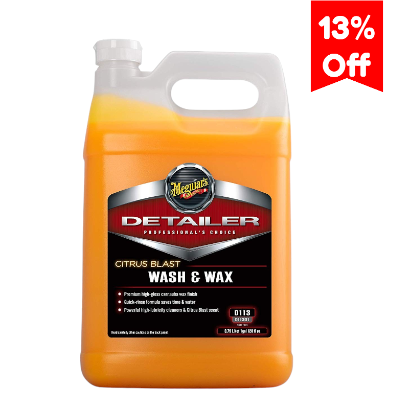 Meguiars Citrus Blast Wash & Wax, 1 Gallon