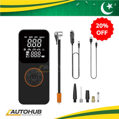 Portable Digital Air Compressor Tire Inflator -150PSI ,20000mAh Battery