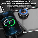 DUDAO 45W PD+QC5.0 Fast Car Charger