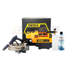 Dera DK-K2 Pressure Washer with Foam Lance & Shampoo (150Bar/1500W)