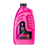 Flamingo Car Wash &amp; Wax Shampoo 1 Litre F343 for Automotive Cleaning and Gloss Enhancement