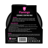 Flamingo Ceramic Coating Wax 300g F091 Nano Ceramic Car Paint Protection Wax
