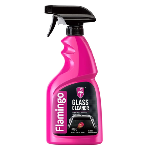 Flamingo Glass Cleaner 500ml F086 for Car Windshields Windows and Mirrors