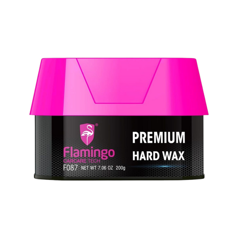 Flamingo Premium Hard Wax 200g F087 for Automotive Paint Gloss and Protection