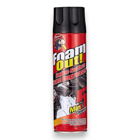 GETSUN Foam Out Engine Degreaser G-2019 650ml for Engine Bay Cleaning