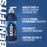 GYEON Q²M Bathe+ 1000ml SiO₂ Ceramic Maintenance Shampoo