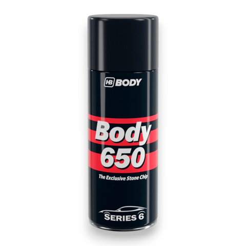 HB BODY 650 Stone Chip Black Undercoating Spray 400ml