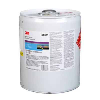 3M Adhesive Remover, 38081, 5 Gallon (US)/18.9 L