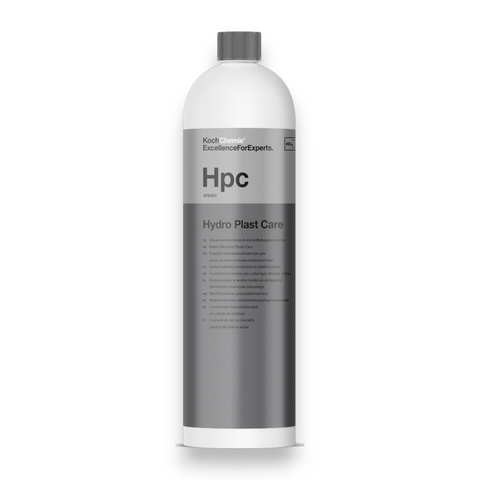 Koch Chemie Hydro Plast Care HPC 1 Liter Water-Based Plastic and Rubber Protectant