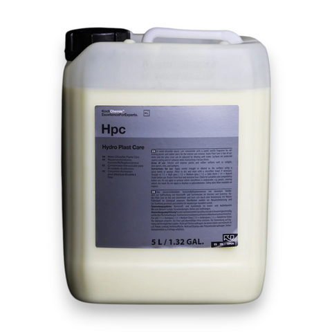 Koch Chemie Hydro Plast Care HPC 5 Liter Water-Based Plastic and Rubber Protectant
