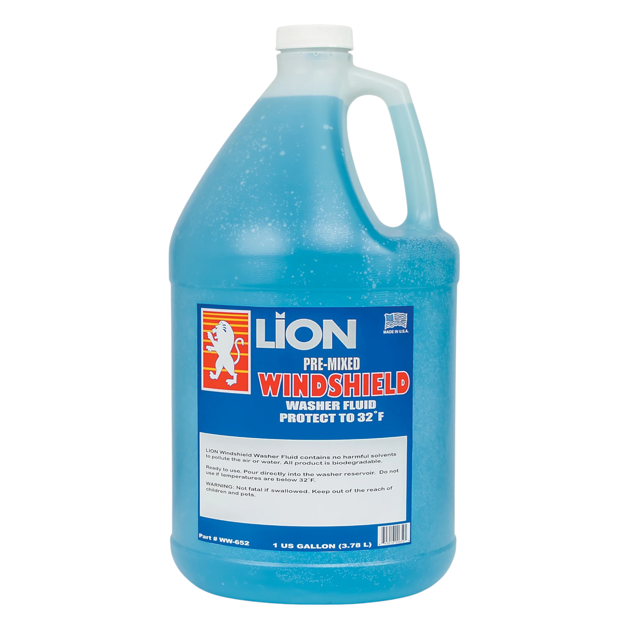 Lion Windshield Washer Fluid 3.78 Liter/1 Gallon