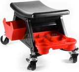 Mjjc Detailing Multipurpose Rolling Trolley/ Creeper Stool Chair Trolley