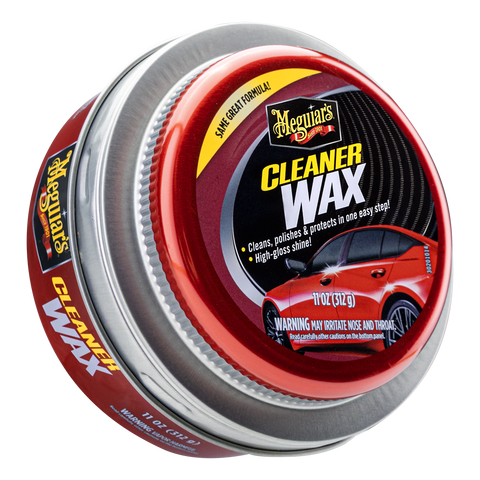 Meguiar’s Cleaner Wax Paste 11 oz. A1214 One-Step Car Wax