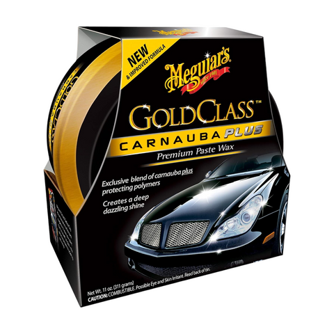 Meguiar’s Gold Class Carnauba Plus Premium Paste Wax 11oz G7014J