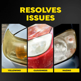 Meguiar’s Quik Solutions Headlight Restoration Kit G55265 with Oxidation Removal Pads and Ceramic Headlight Shield