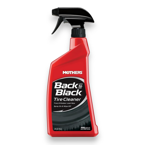 Mothers Back-to-Black Tire Cleaner 710ml Professional Tire Cleaner