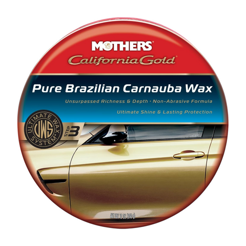 Mothers California Gold Pure Brazilian Carnauba Wax 12oz 05550