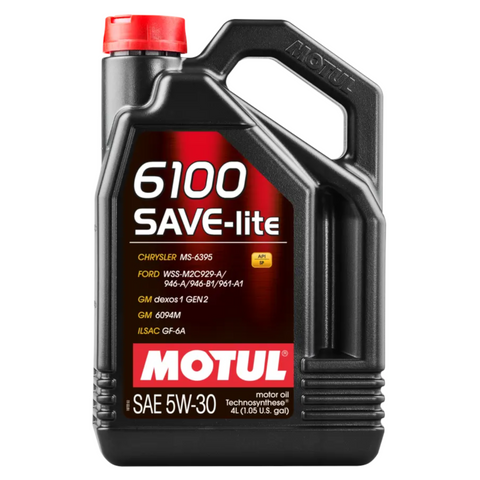 Motul 6100 SAVE-LITE 5W-30 Semi-Synthetic (4 Liter) – Autohub Pakistan