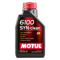Motul 6100 SYN-CLEAN 5W-40 Semi-Synthetic (1 Liter)