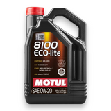 Motul 8100 ECO-LITE 0W-20 4 Liter 100% Synthetic Engine Oil