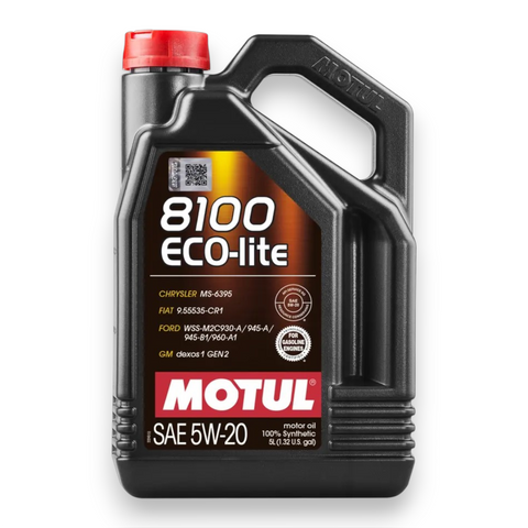 Motul 8100 ECO-LITE 5W-20 5 Liter 100% Synthetic Engine Oil