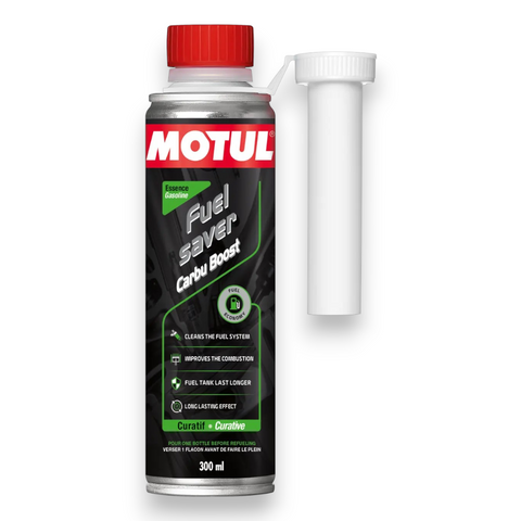 Motul Fuel Saver Gasoline Carbu Boost 300ml Carburetor Cleaner Fuel Additive