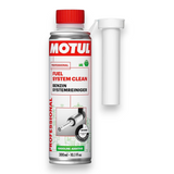 Professional petrol fuel system cleaner that removes deposits from injectors and combustion chambers for improved engine performance.