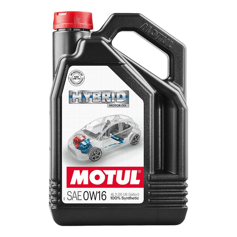 Motul NGEN Hybrid 0W-16 4 Liter Synthetic Engine Oil for Hybrid Vehicles