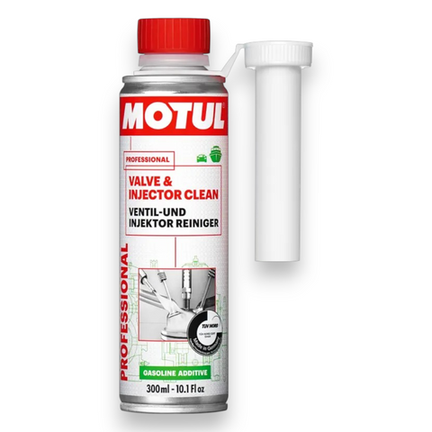 Motul Valve & Injector Cleaner Gasoline 300ml Petrol Fuel System Cleaner