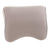 Gray neck pillow on a white background