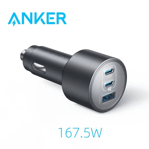 ANKER 167.5W Fast Car 
Charger (A2737) - Autohub Pakistan