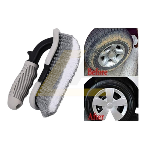 Tire Side Wall Cleaning Brush Angled
