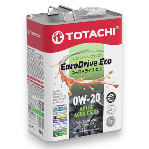 Totachi Euro Drive Eco 0W-20 SP (4 Liter)